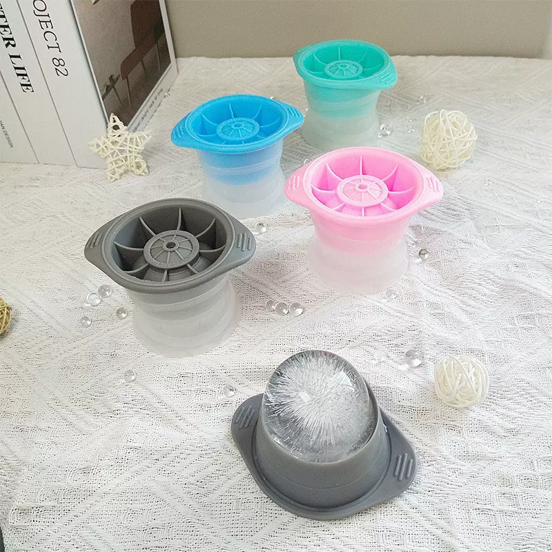 冰球制作器圆形威士忌速冻神器家用大圆球冰格硅胶冰块冰盒模具