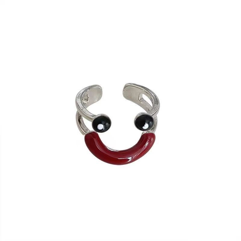 Anel smiley divertido para mulher design único e elegante_voghion.com
