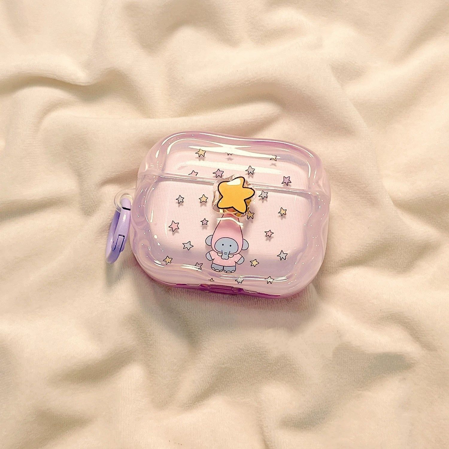Star Elephant es adecuado para el caso de protección Bluetooth de la generación 5 AirPods de la generación 4 AirPods Pro3 auriculares
