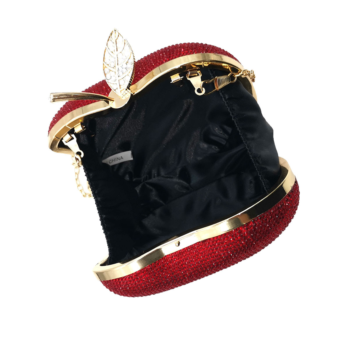 Solid Color Pattern All Seasons Season Women'S Gender Polyester Solid Color Rhinestone Evening Bags