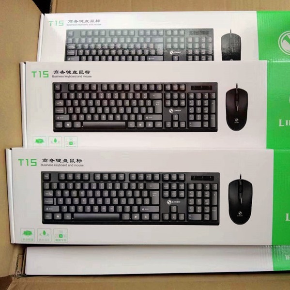 Limei T15 有線キーボードとマウスセット ノートブック デスクトップ オフィス ホーム ゲーム キーボードとマウス セット|undefined
