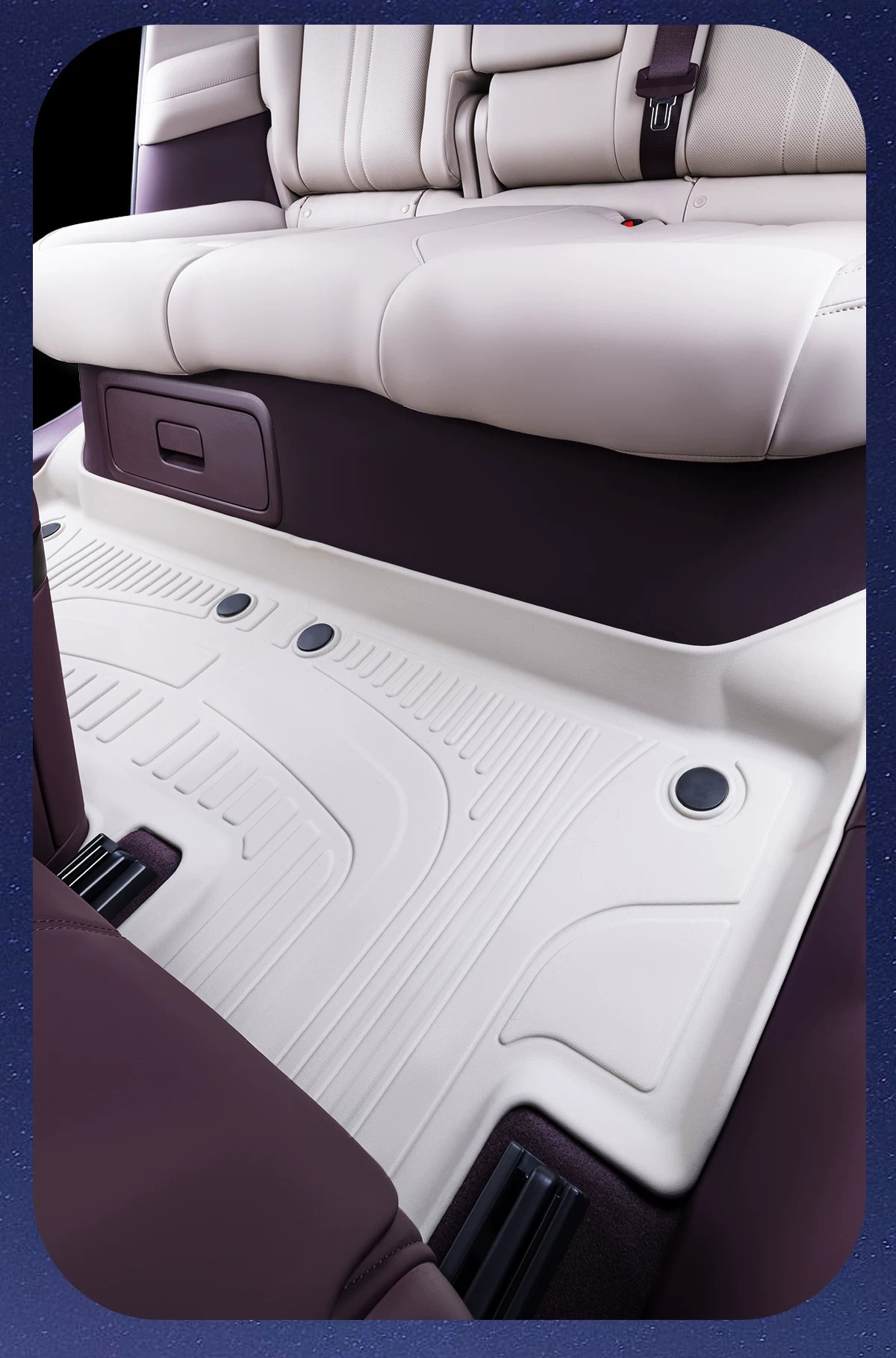 Suitable for Xiaomi Su7 Xiaomi Yu7Promaxuitra Original Color Full-Cover Threshold Type Tpe Car Floor Mats 26 Models