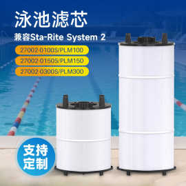 跨境SPA热浴缸游泳池折叠纸滤芯Sta-Rite PLM100/150/300泳池滤芯