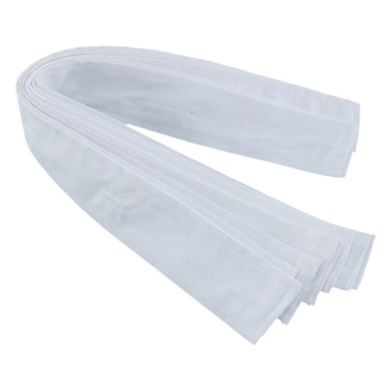 Оригинальные товары Зимняя одежда Воротник Белый воротник Подкладка Белый воротник Полоса Зеленый воротник Трикотажная флисовая хлопчатобумажная ткань Белый воротник с защитой от грязи