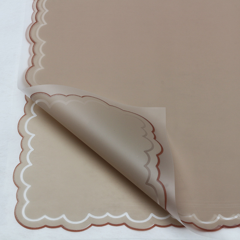 Caqui; 57 * 57cm20 hojas / paquete