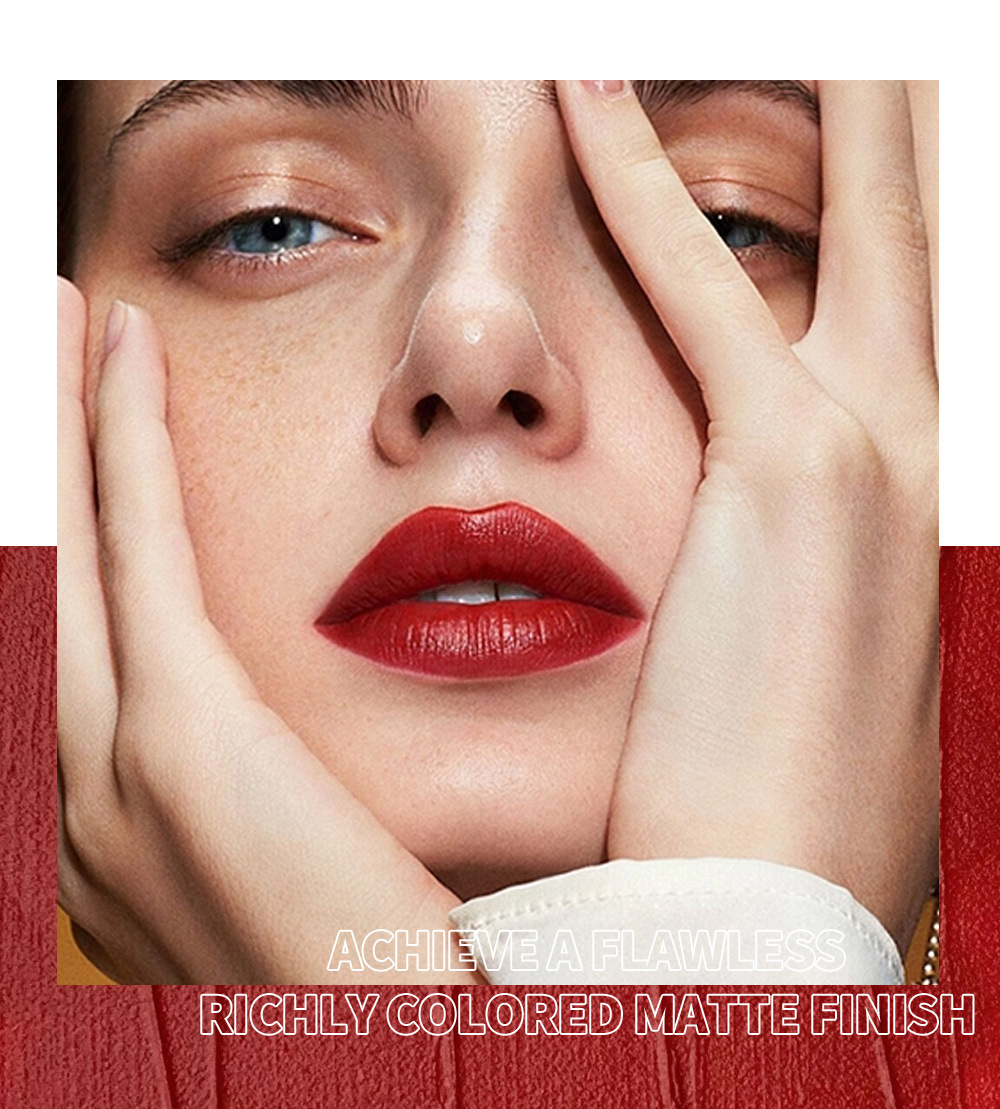 Baršunasti mat šminka, sjaj koji blijedi, prirodan i dugotrajan trodimenzionalni sjaj za usne koji se ne lijepi u čašicu_voghion.com