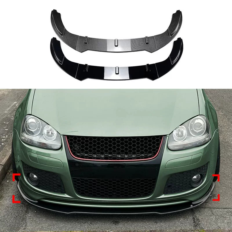 Подходит для Volkswagen Golf 5 Golf MK5 GTI Jetta MK5 GLI передний бампер передний спойлер лопата модификация