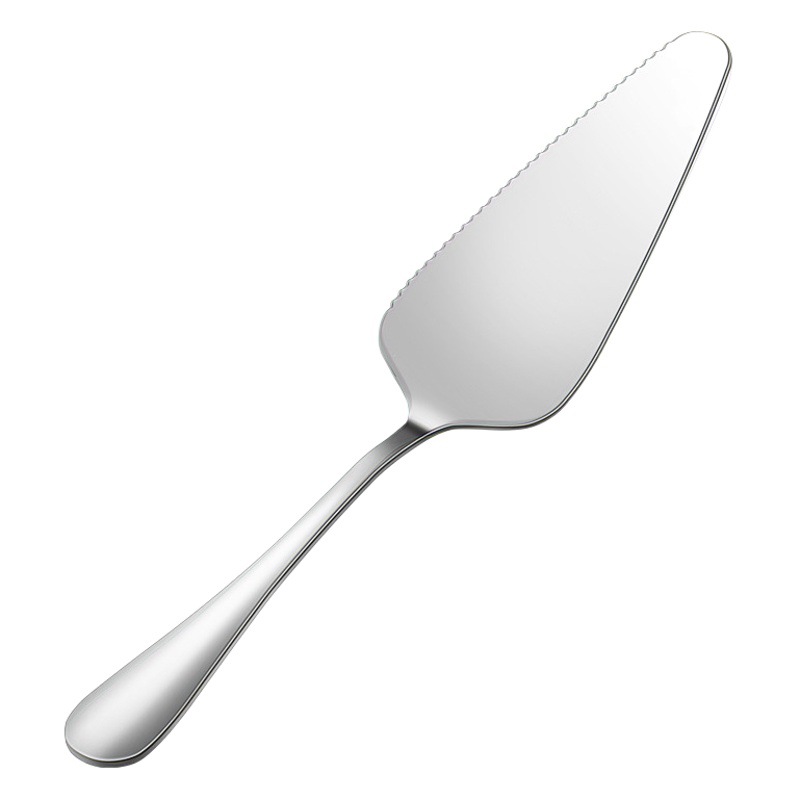 Cross-border 1010 Stainless Steel Toothed Cake Shovel Golden Birthday Cake Knife Cooking Pizza Shovel Baking Shop Special
