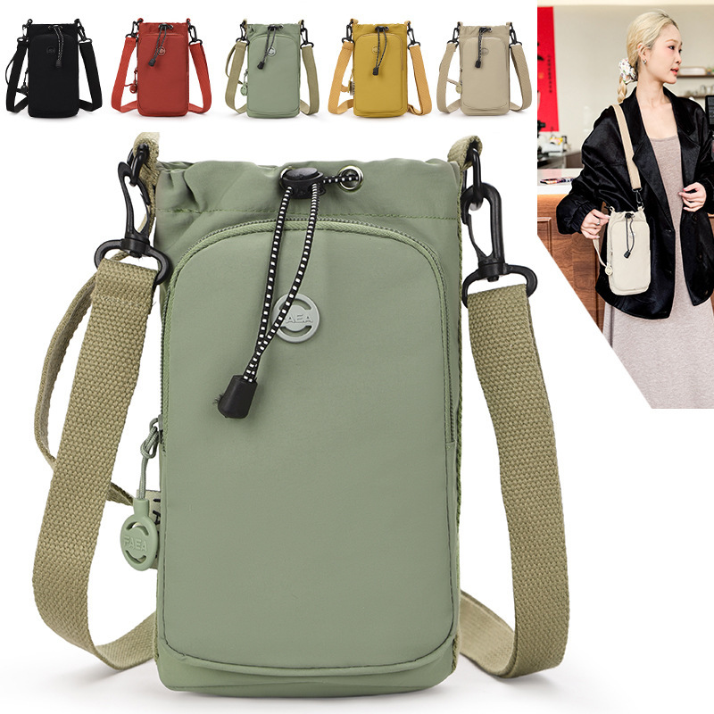 Versatile Universal Shoulder Bag for Women, Water Bottle Bag, Umbrella Bag, Hand-Held Shoulder Crossbody Bag, Outdoor Sports Water Cup Crossbody Bag