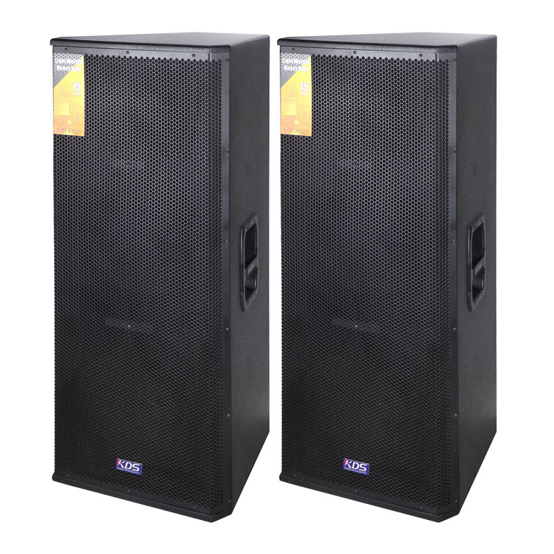 Aoyue doble 15 pulgadas gran etapa de audio al aire libre de la boda profesional rendimiento traje de altavoz
