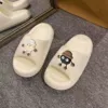 EVA bread slippers little coal man-white