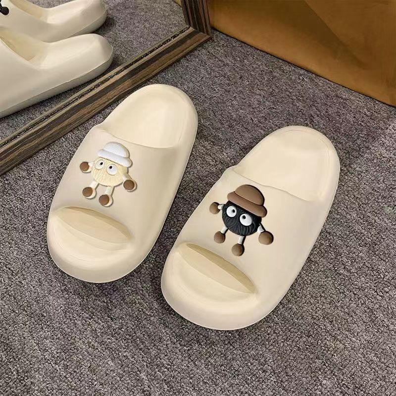 EVA 빵 슬리퍼 작은 석탄 남자-흰색