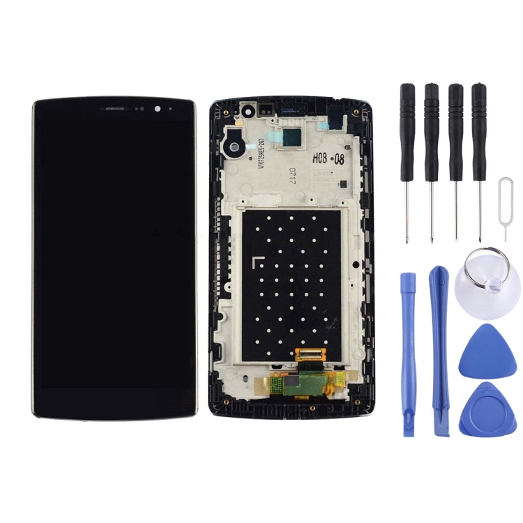 Aplicable para LG G4 Beat / G4 Mini LCD Assembly con marco (Color: Negro)