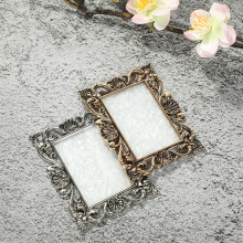 新款欧式方形美甲绘画DIY调色板 复古穿戴甲展示拍摄道具托架批发