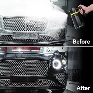 Factory Direct Supply, Cross-Border Exclusive Car Wash Spray Bottle, 2L Large Capacity High-Pressure Foam Bottle, Car Foam Spray Bottle