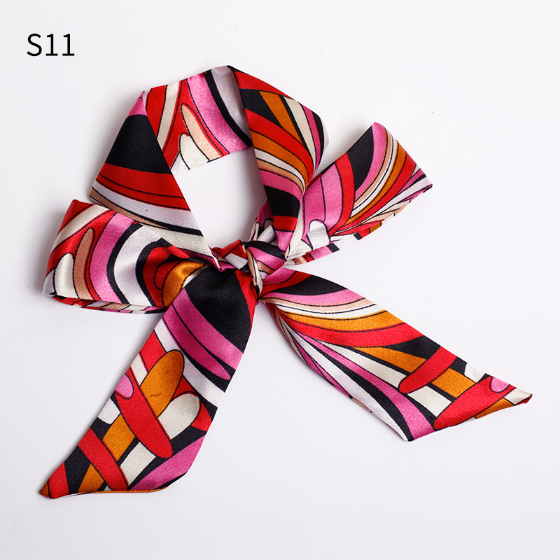 Wholesale Silk ScarvesSmall Silk Scarves Bundled Silk ScarvesLong Strips Of Silk ScarvesNarrow Silk ScarvesHairbandsRibbons Gift Boxes With Hand-made Straps