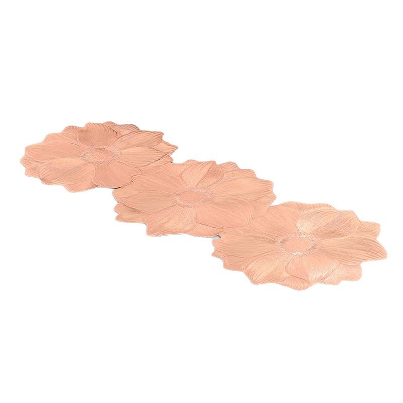 Sunflower almohadilla impermeable a prueba de agua a prueba de aceite de alto valor facial almohadilla de aislamiento térmico de pvc insins viento europeo y americano simple bandera de mesa a prueba de acero al por mayor