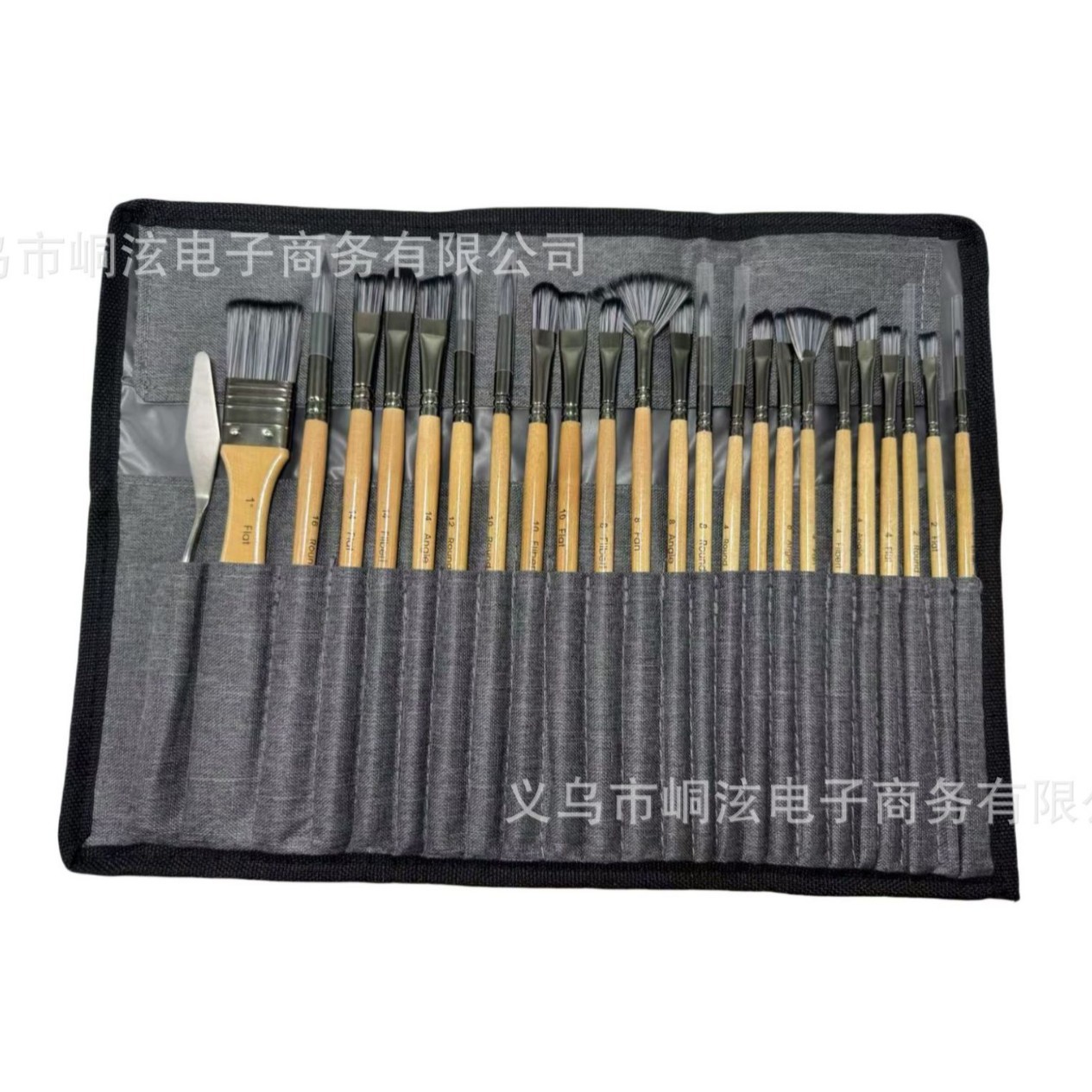 24개 펜 커튼 세트-노란색