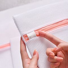 Thickened Heavy-duty Mesh Laundry Bag Protective Wash Bag Short Sleeve Anti-Tangle Bag Underwear Bra Bag Washing Machine Clothing Protection Bag
