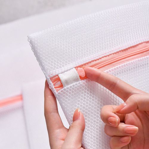 Thickened Heavy-duty Mesh Laundry Bag Protective Wash Bag Short Sleeve Anti-Tangle Bag Underwear Bra Bag Washing Machine Clothing Protection Bag
