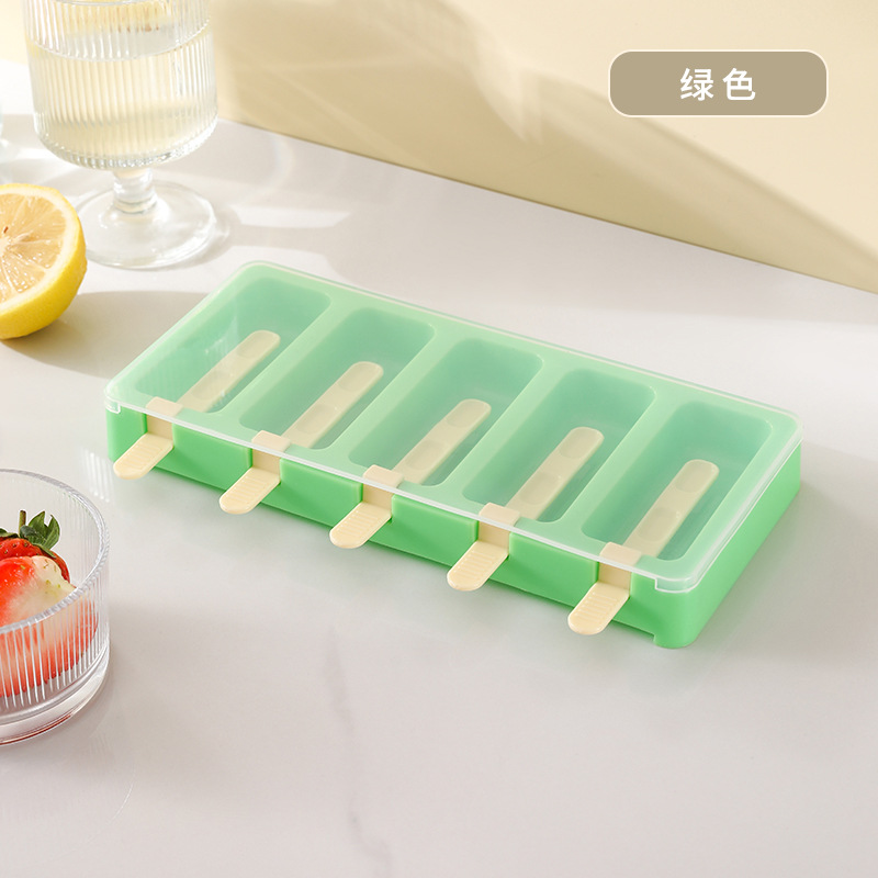 Molde de paleta de helado de grado alimenticio - Diseño lindo, para helado casero DIY, molde plano