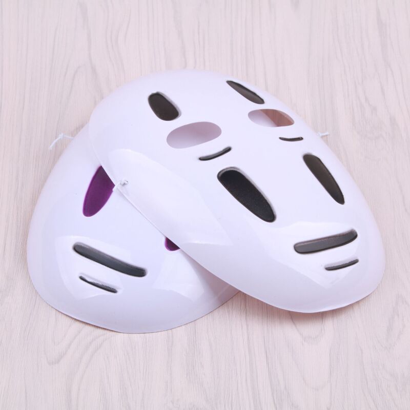 Spirited Away No-Face Man Anthropomorphic Mask New Anime Ghost Face Style Festival Props Cosplay Costume Wholesale Spirited Away No-Face Man Anthropomorphic Mask New Anime Ghost Face Style Festival Props Cosplay Costume Wholesale