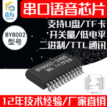 ���ڿ����Z��оƬ MP3���lIC��TF/SD����������оƬBY8002-24QS