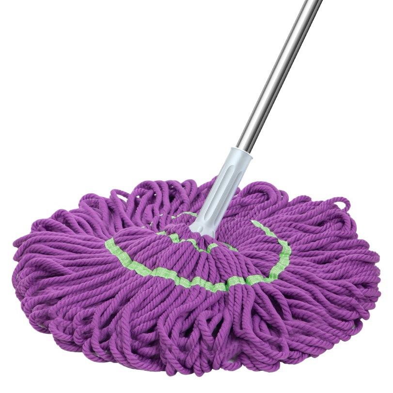 Picasso trapeador giratorio de agua autoatornillado para uso doméstico, trapeador de piso sin manos, cabezal de reemplazo, trapeador de red