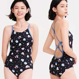 泳衣女款游泳馆专用连体泡温泉2025新款大码女生游泳衣女原厂家