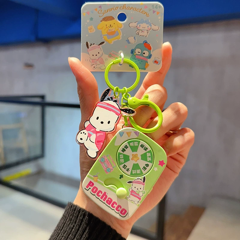 Плюшевый брелок Sanrio Hello Kitty, оригинал, мягкая подвеска 11×7.5 см, коллекционный талисман