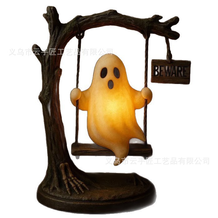 跨境新品Ghost Swing Lamp幽灵秋千灯|undefined
