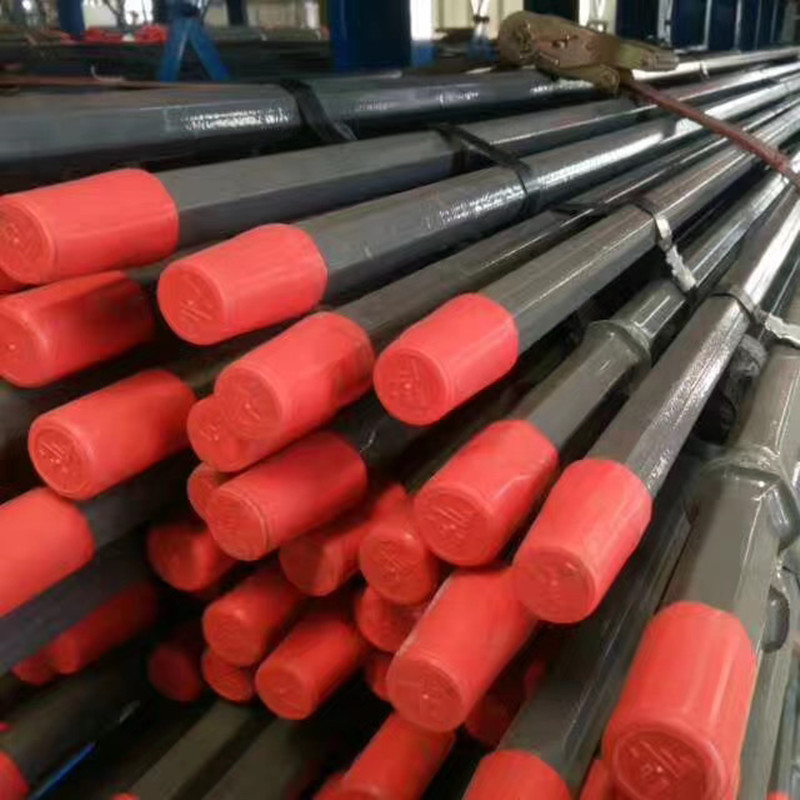 B22风钻杆 锚杆钻机六棱中空钻杆 隧道打孔硬质B22风钻杆