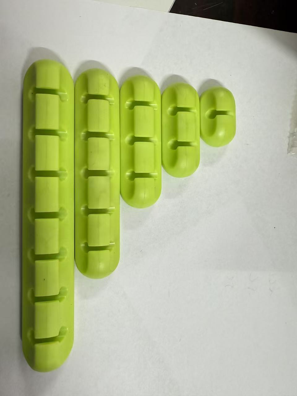 새로운 부드러운 치아 녹색 1 세트 구멍 1개 구멍 2개 구멍 3개 구멍 5개 구멍 7개 구멍