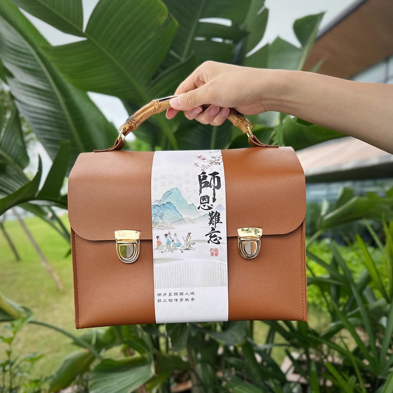 毕业季礼物送女老师男老师感谢师恩皮质礼盒2025新款班主任礼盒|undefined