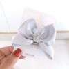 Children's hairgrip for princess, three dimensional hairpins with bow, hair accessory, Korean style