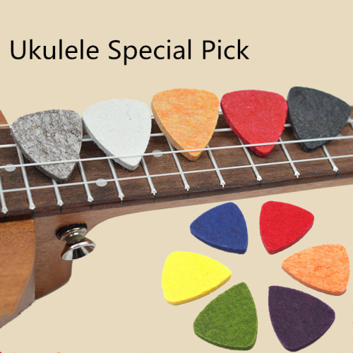 Ukulele special pick, felt guitar pick, wool shrapnel, Ukulele pick, Ukulele