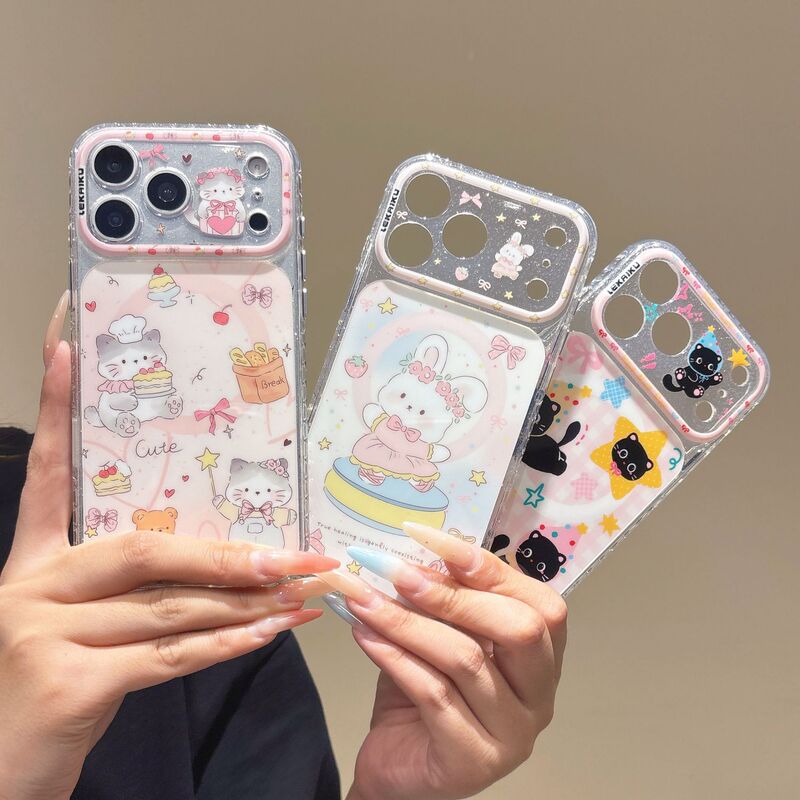 Trendy New Product Starburst Series Suitable for iPhone 17 Pro Integrated Ai Button Phone Case 16 Cartoon Graffiti Imd Trendy New Product Starburst Series Suitable for iPhone 17 Pro Integrated Ai Button Phone Case 16 Cartoon Graffiti Imd