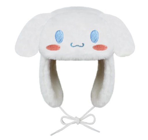 Inventario transfronterizo otoño y invierno nuevo gorro de dibujos animados engrosado para hombres y mujeres lindos gorro de protección de oídos caliente gorro de pelusa fría gorra