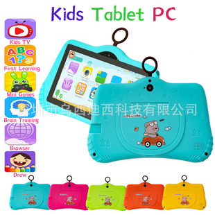 Android Kidsren's Tablet Computer 7Inchtabletpckids6+128Gbwifi Quad-Core Processor
