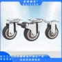 定向静音橡胶带tpr脚轮