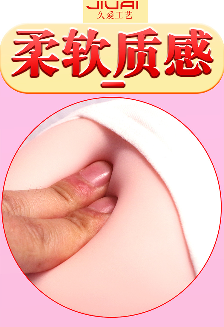 Jiuai Palace Male Masturbation Device with Vaginal and Buttocks Mold, Silicone, Manual, Flesh Tone — detail image 19