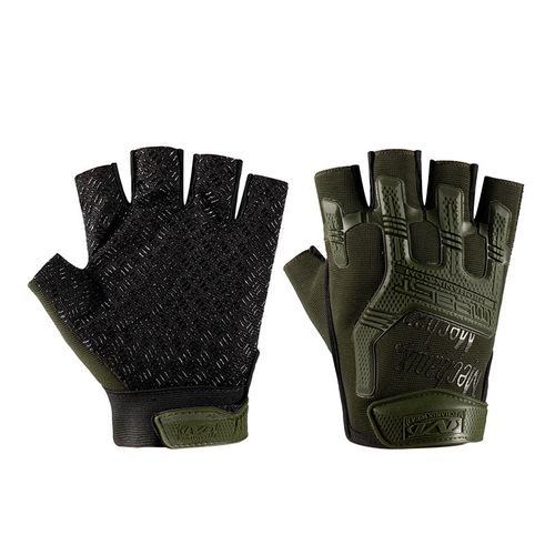 Sealskin Half Finger Gloves for Men, Special Forces Combat Training, Military Enthusiasts, Outdoor Cycling, Mountaineering, Amazon Fitness, Sports