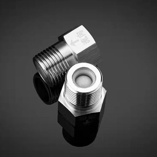 Copper one-way check valve straight-through bathroom toilet anti-return water backflow check valve water heater check valve