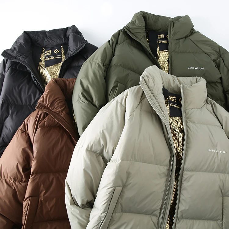 Men's Puffer Jacket - Warm Winter Coat For Men With Windproof Shell_voghion.com