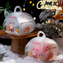 圣诞节卡通苹果盒平安夜苹果包装盒圣诞苹果礼盒空盒平安果盒子