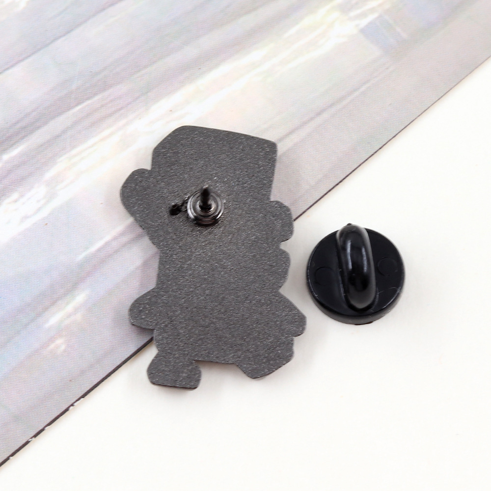 Minecraft Enamel Pin Cute Zombie Chicken Knight Badge Game Character Brooch Fun Player Gift