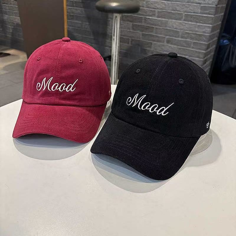 Baseball Cap Embroidered Letter Cotton Wide Brim For Men And Women_voghion.com