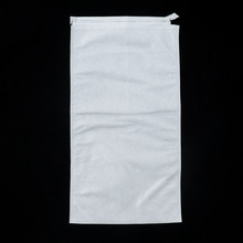 定制无纺布袋小白鞋制定防黄防晒袋水果等包装机器拉绳束口防尘袋