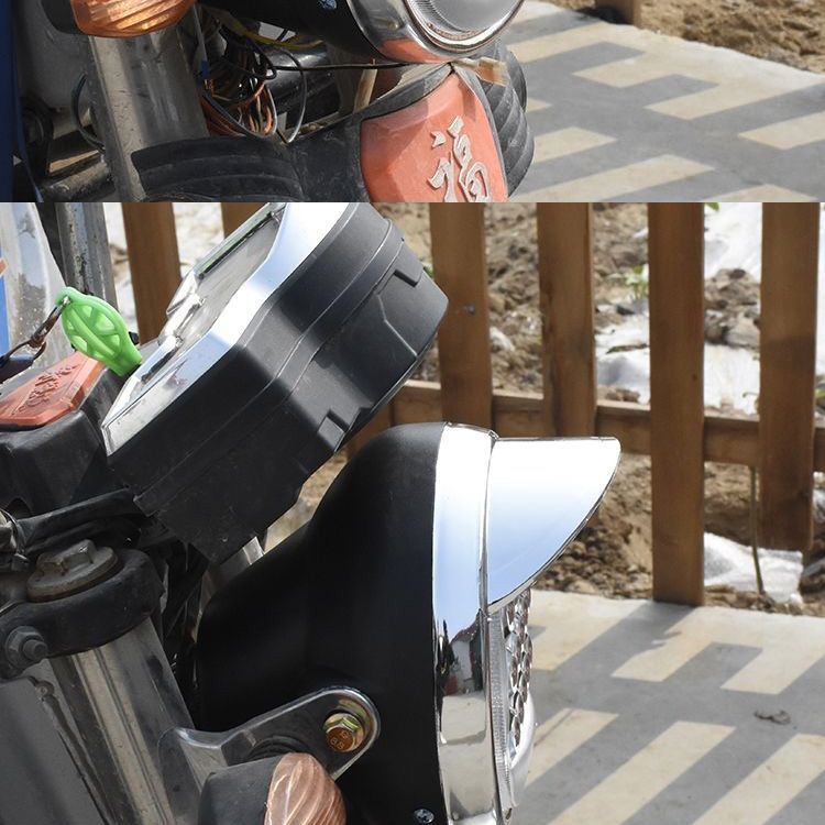 Electric Tricycle Headlight Led Super Bright Lighting 12V-80V Front Light 15 Beads Adjustable Strong and Weak Light Free Shipping Headlight