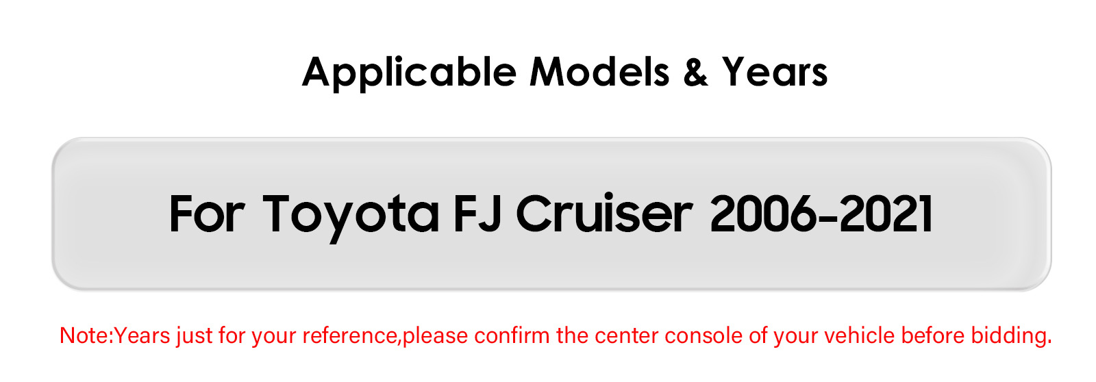 The cross-border model is suitable for 06-21 Toyota FJ Cruiser car MP5 Bluetooth navigation GPS all-in-one